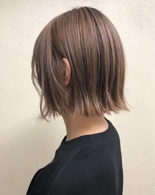 ショート カラー 縮毛矯正/艶カラー/ ikedaのヘアスタイル