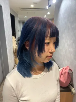 ショート カラー 🌐NATSUMI 🌐【寒色カラー】のヘアスタイル