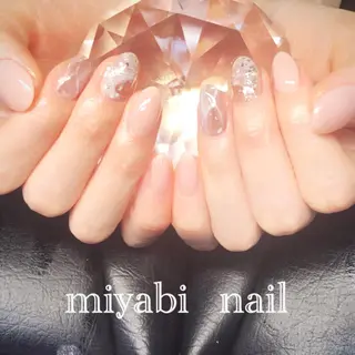ネイル miyabi nail 桂川駅近くのネイルデザイン