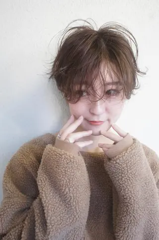 ショート カラー たまプラーザ駅 YAMATOのヘアスタイル
