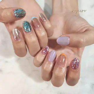 ネイル nijiiro🌈 サトウのネイルデザイン