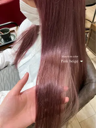 カラー sato harunaのヘアスタイル
