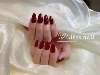 ショート カラー miho🍎 Gloss nailのネイルデザイン