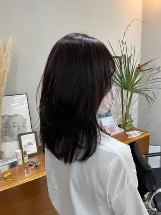 カラー 似合わせ艶感カラー/ オリーブ/チカ🎀のヘアスタイル