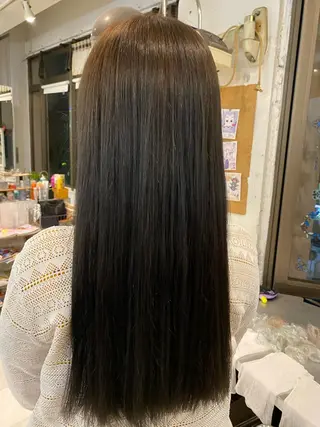 ロング カラー 黒川 奨のヘアスタイル