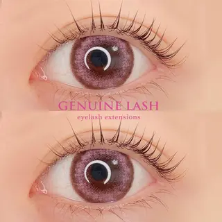 マツエク・マツパ GENUINE LASH　SAKIのマツエク・マツパデザイン