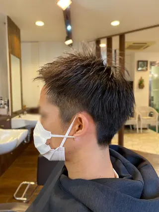 ショート メンズ 元住吉プランツヘアー ☘️まるやま☘️のヘアスタイル