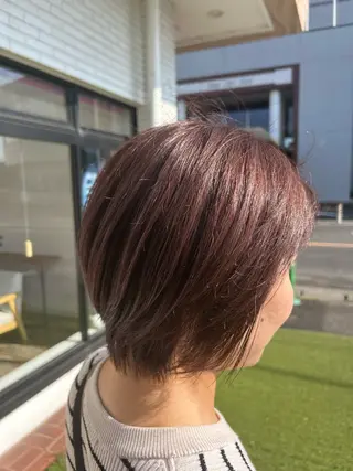 ショート 高木 瑶子のヘアスタイル