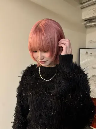 ミディアム 大沼 蘭のヘアスタイル