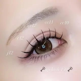 マツエク・マツパ UNPLAN MOMOのマツエク・マツパデザイン