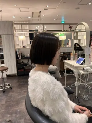 ミディアム ボブ、ミディアム、シ ョート、杉田啓祐のヘアスタイル