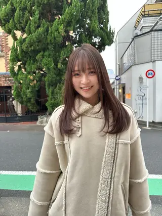 ロング カラー 柔らか透け感カラー 🌿ムロヤリョウスケのヘアスタイル