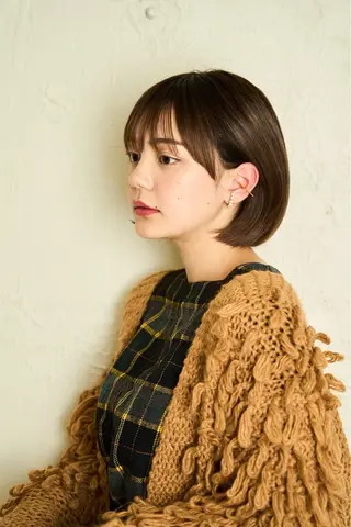 ショート カラー 美容室Hip's decoのヘアスタイル
