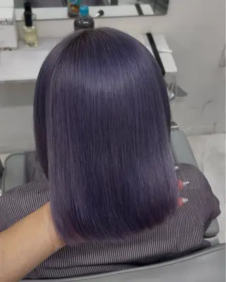 カラー 💗ツヤ髪ハイトーン 💗RIKOのヘアスタイル