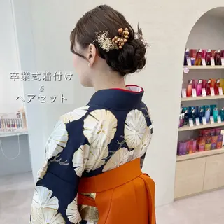 ヘアアレンジ 美髪矯正/シークレッ トハイライト🤍りさのヘアスタイル
