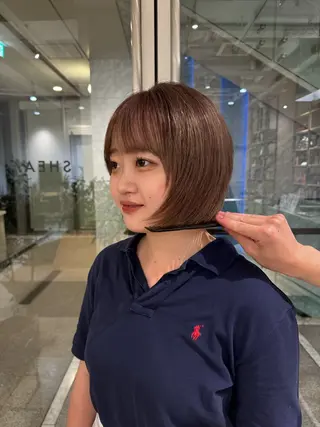 ショート ryona🎀 /ボブ/ブロンドのヘアスタイル