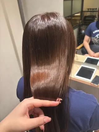 ロング 有村 梨桜のヘアスタイル