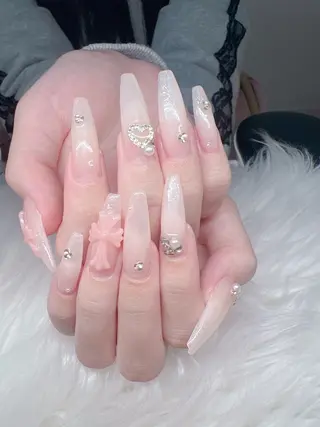 ネイル Lee Nails チップ長さだし専門店のネイルデザイン