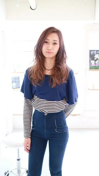 ショート ミディアム セミロング ロング カラー パーマ ひがし まさし JYUNESU副代表のヘアスタイル