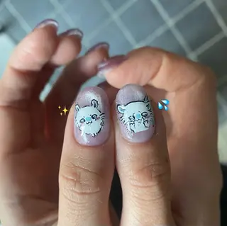 ネイル nano/きもかわ nail🐬🫧のネイルデザイン