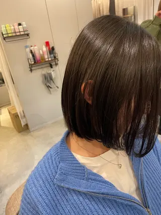 ミディアム 美髪✨艶髪✨髪質改善 カラー特化❣大石優奈のヘアスタイル