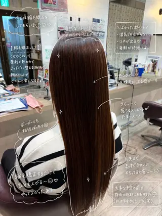ロング 大賀 鈴のヘアスタイル