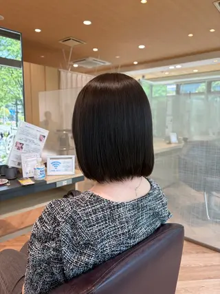 カラー 菊地 楓のヘアスタイル