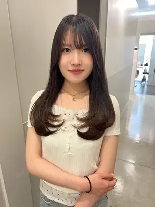 ロング 峠 祐樹のヘアスタイル