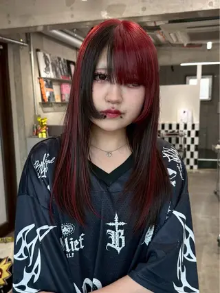 ロング カラー 🎀推しカラー🎀 Harunaのヘアスタイル