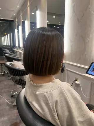 ミディアム ボブ、ミディアム、シ ョート、杉田啓祐のヘアスタイル