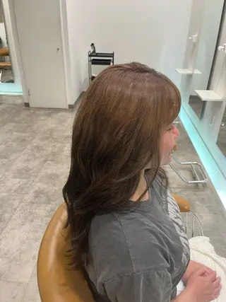ロング 中田 舞桜のヘアスタイル