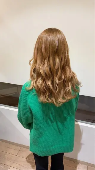 カラー 清原 里菜のヘアスタイル