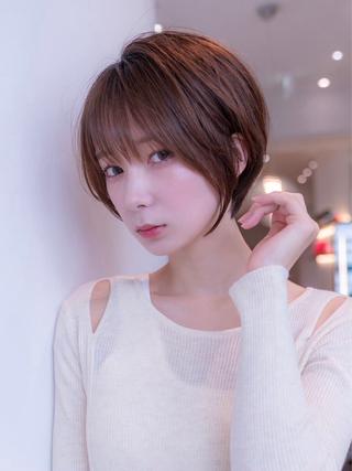 ショート カラー 渋谷ボブ特化 /田中航平のヘアスタイル