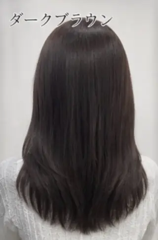ミディアム カラー CORE あおいのヘアスタイル