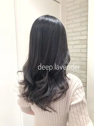ロング カラー 大平 美沙のヘアスタイル