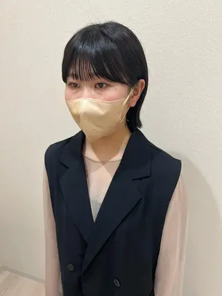 ショート カラー 外国人対応 佐久間のヘアスタイル