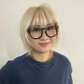 ミディアム 🪅ブリーチカラー 🪅琉羽Ruuのヘアスタイル