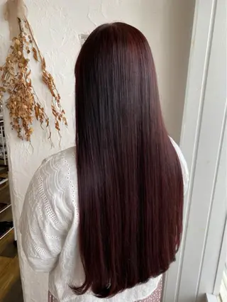 ロング カラー パーマ ヘアアレンジ ネイル 豊橋美容院 ソンリエのヘアスタイル