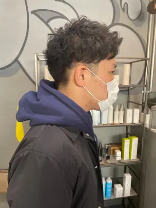 パーマ メンズ メンズ専門サロン wokeのヘアスタイル