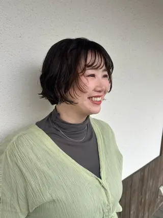 ショート 森本 麻比のヘアスタイル