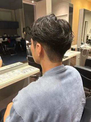 パーマ メンズ a aのヘアスタイル