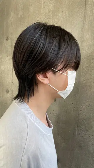 パーマ メンズ もりたみかこ 美容師お休み中のヘアスタイル