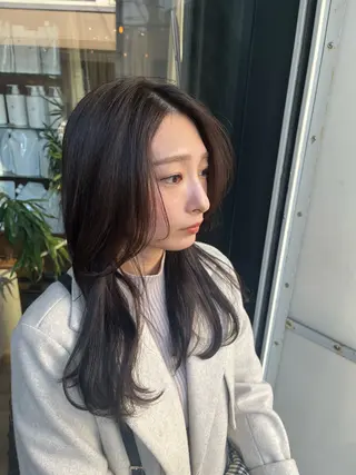 ロング こじま しょういちのヘアスタイル