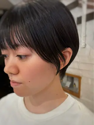 ショート ナチュラルスタイル feel/則長 玲央のヘアスタイル