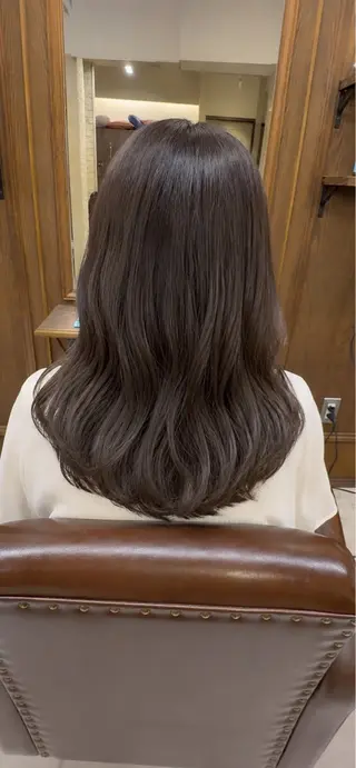 ロング 艶髪💎透明感✨ 似合わせ💛RIHOのヘアスタイル