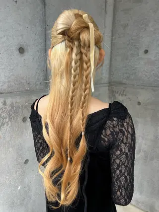 ロング ユカ yのヘアスタイル