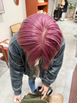 カラー ゆい / 伏見 / 透明感カラーのヘアスタイル