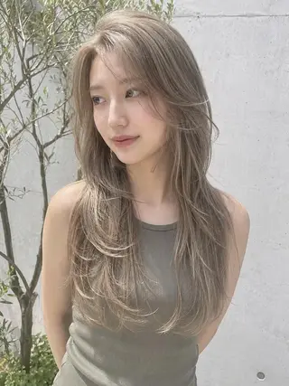 セミロング ❄️透明感カラー❄️ メンズ✂️TOWAのヘアスタイル