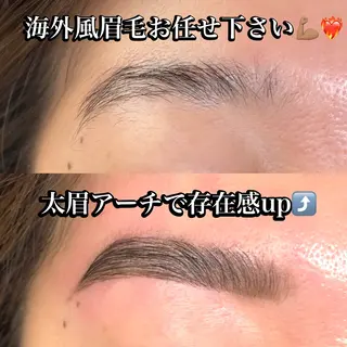 アイブロウ 海外風眉毛特化🤎 Nanase.libの眉毛・アイブロウイメージ