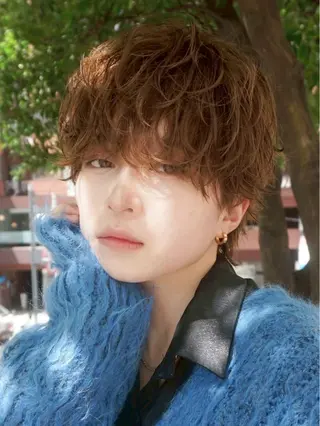 カラー パーマ ヘアアレンジ メンズ 【パーマの達人】 🔥横浜メンズ/允のヘアスタイル